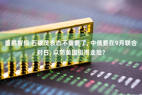 盛鹏智投 石破茂表态不重要了, 中俄要在9月联合对日, 以防美国铤而走险?
